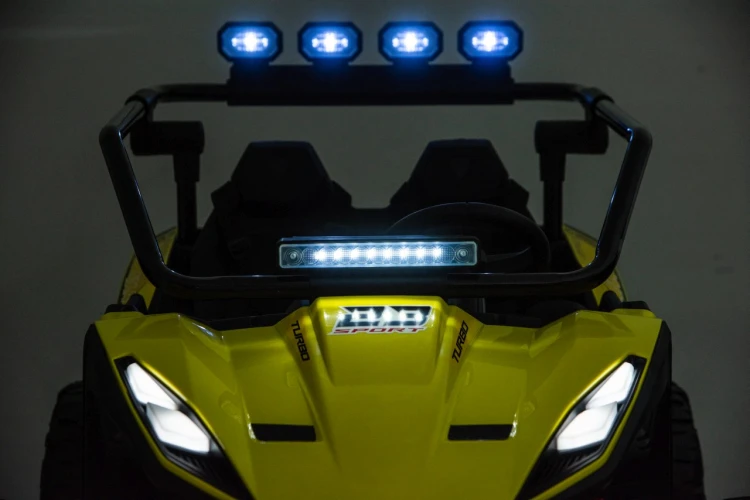 Samochód elektryczny dla dziecka Buggy TURBO 23 Żółty