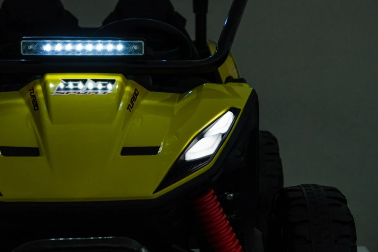 Samochód elektryczny dla dziecka Buggy TURBO 23 Żółty
