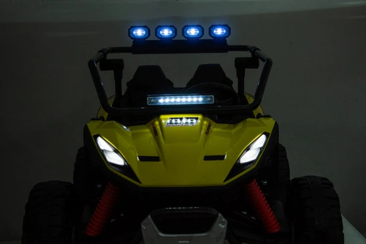 Samochód elektryczny dla dziecka Buggy TURBO 23 Żółty