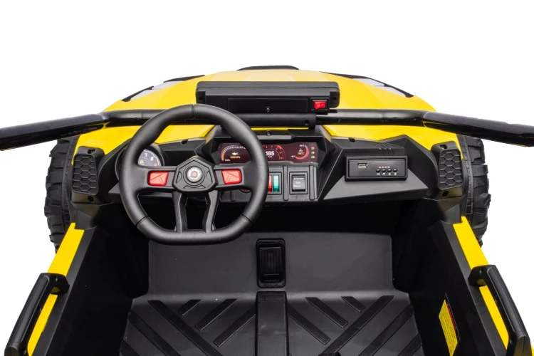 Samochód elektryczny dla dziecka Buggy TURBO 23 Żółty