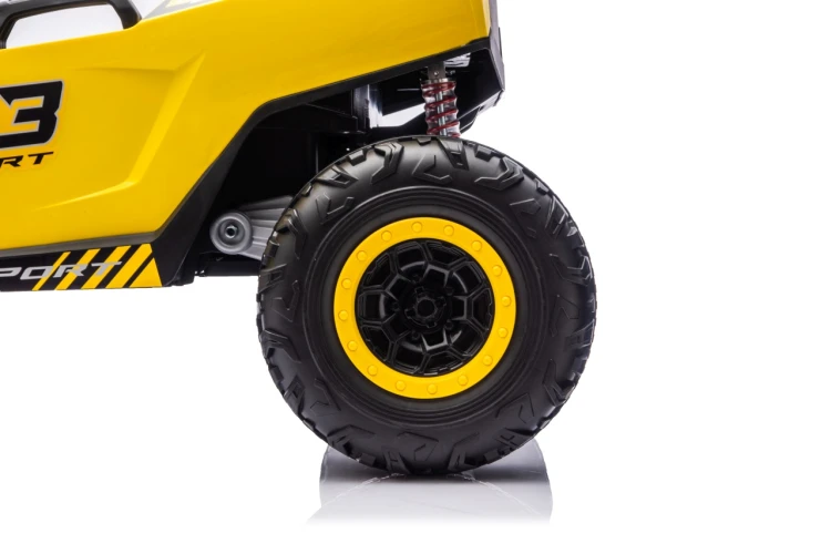 Samochód elektryczny dla dziecka Buggy TURBO 23 Żółty