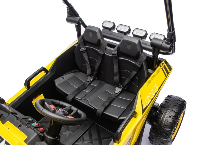 Samochód elektryczny dla dziecka Buggy TURBO 23 Żółty