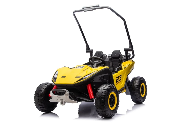 Samochód elektryczny dla dziecka Buggy TURBO 23 Żółty
