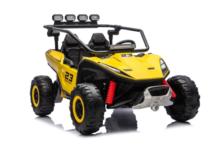 Samochód elektryczny dla dziecka Buggy TURBO 23 Żółty