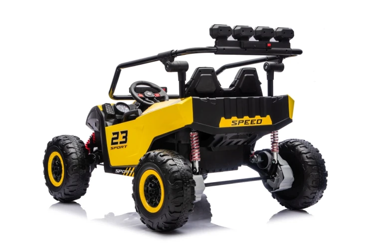 Samochód elektryczny dla dziecka Buggy TURBO 23 Żółty