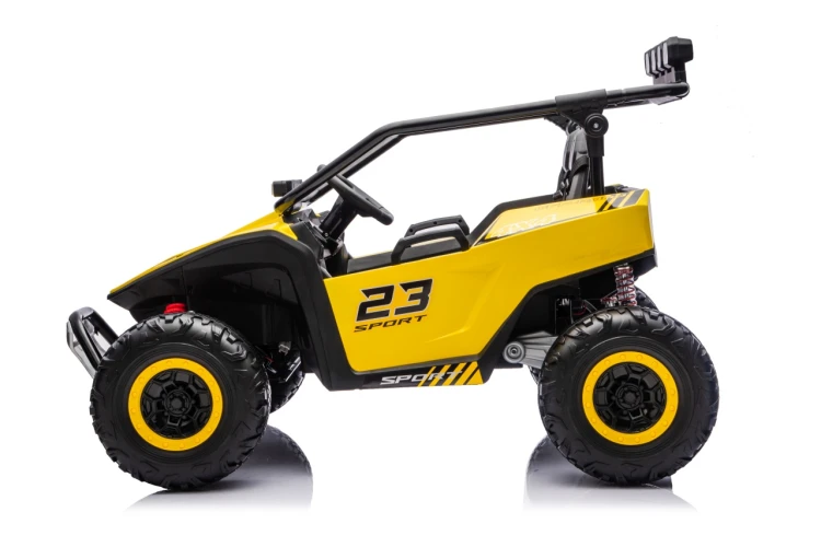 Samochód elektryczny dla dziecka Buggy TURBO 23 Żółty