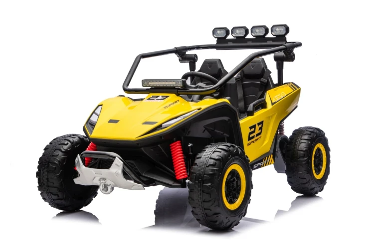Samochód elektryczny dla dziecka Buggy TURBO 23 Żółty