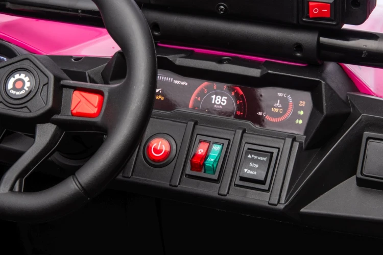 Samochód elektryczny dla dziecka Buggy TURBO 23 Różowy
