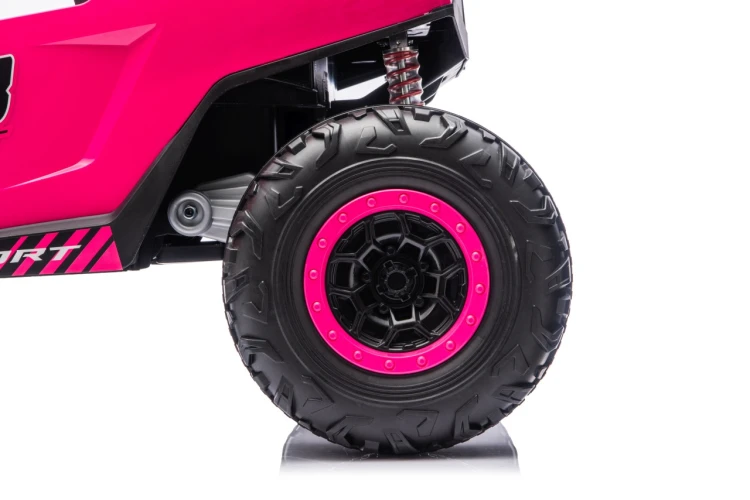 Samochód elektryczny dla dziecka Buggy TURBO 23 Różowy
