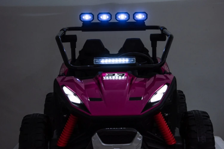 Samochód elektryczny dla dziecka Buggy TURBO 23 Różowy