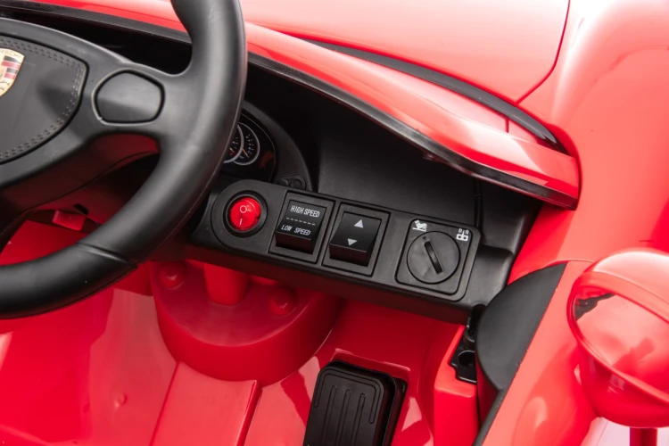 Samochód elektryczny dla dziecka Porsche 911 Carrera Czerwony