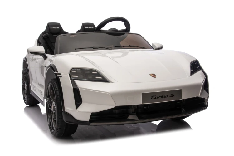 Pojazd Porsche Taycan Turbo S Biały