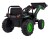 Koparka Traktor na akumulator dla dzieci Zielony + Ruchome Ramię Łyżka + Pilot + Wolny Start + Radio FM + LED