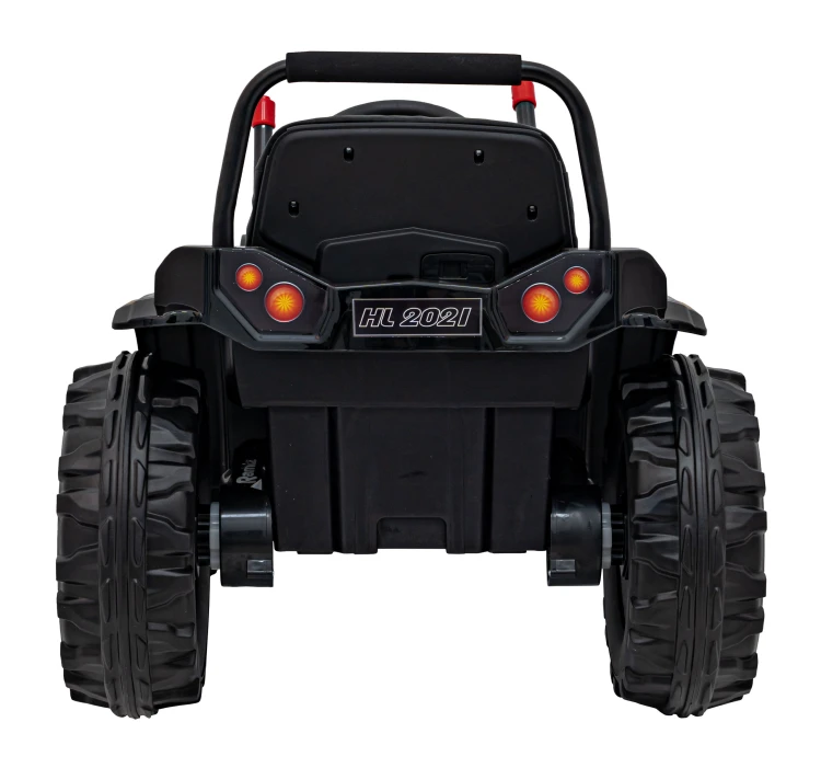 Koparka Traktor na akumulator dla dzieci Żółty + Ruchome Ramię Łyżka + Pilot + Wolny Start + Radio FM + LED
