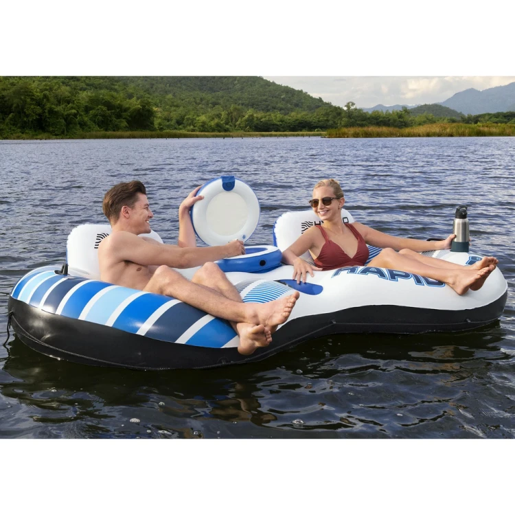 Materac Dmuchany 2 Osobowy z Chłodziarką Rapid Rider II Bestway 43113