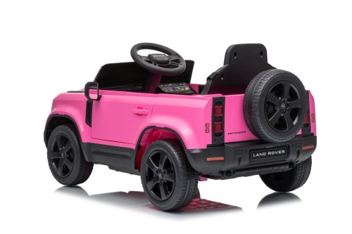 Samochód na akumulator Land Rover Defender Różowy