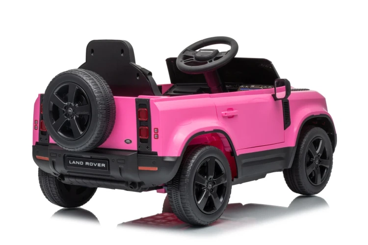 Samochód na akumulator Land Rover Defender Różowy