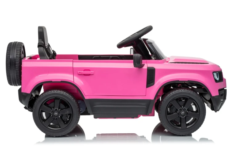 Samochód na akumulator Land Rover Defender Różowy