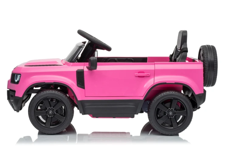 Samochód na akumulator Land Rover Defender Różowy