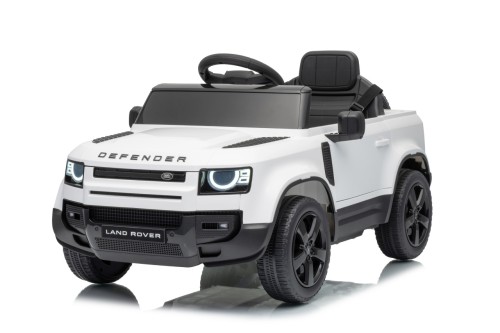 Samochód na akumulator Land Rover Defender Biały