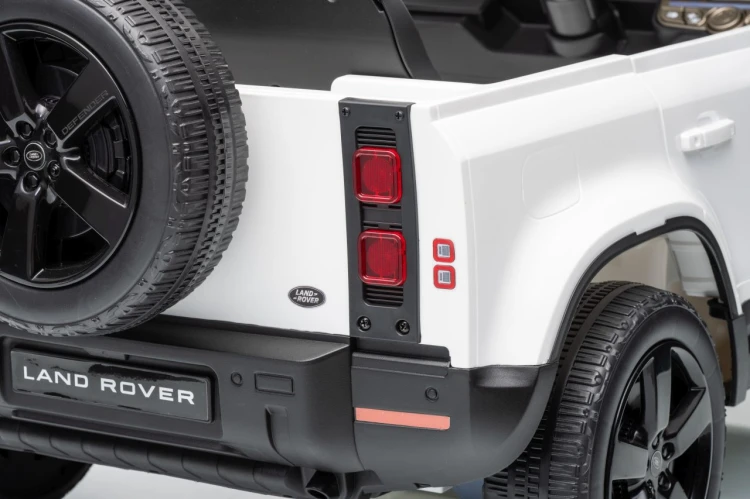 Samochód na akumulator Land Rover Defender Biały