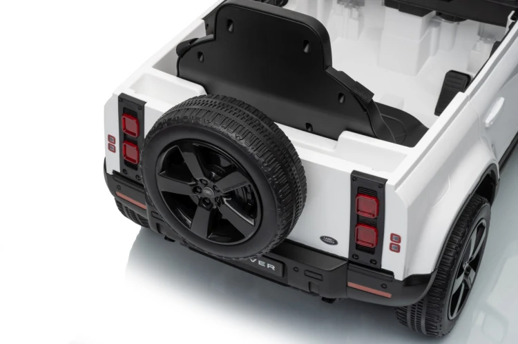 Samochód na akumulator Land Rover Defender Biały