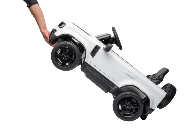 Samochód na akumulator Land Rover Defender Biały