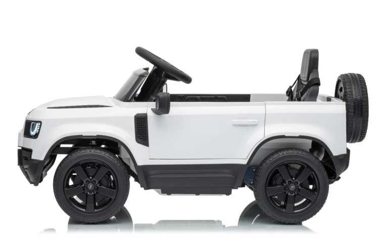 Samochód na akumulator Land Rover Defender Biały