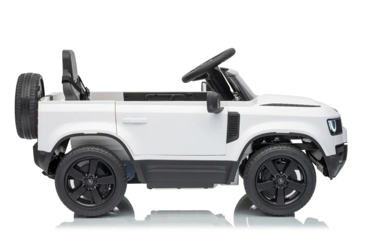 Samochód na akumulator Land Rover Defender Biały