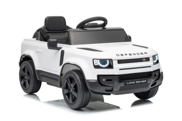 Samochód na akumulator Land Rover Defender Biały