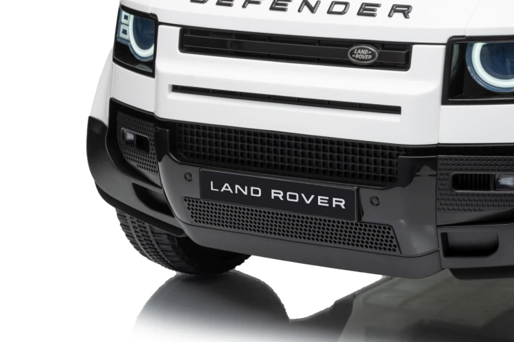 Samochód na akumulator Land Rover Defender Biały