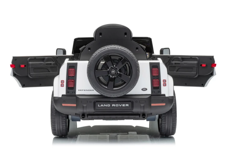 Samochód na akumulator Land Rover Defender Biały