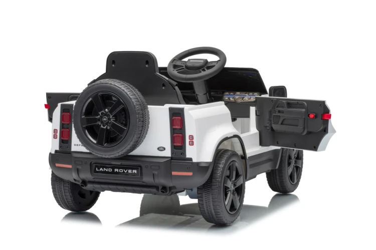 Samochód na akumulator Land Rover Defender Biały