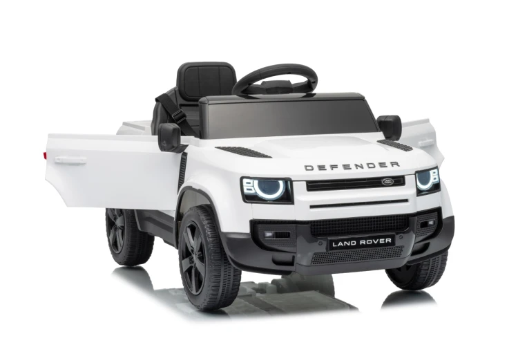 Samochód na akumulator Land Rover Defender Biały