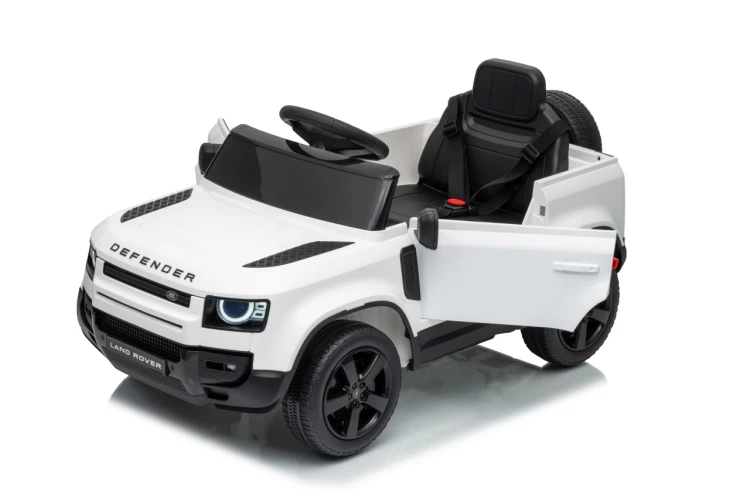 Samochód na akumulator Land Rover Defender Biały