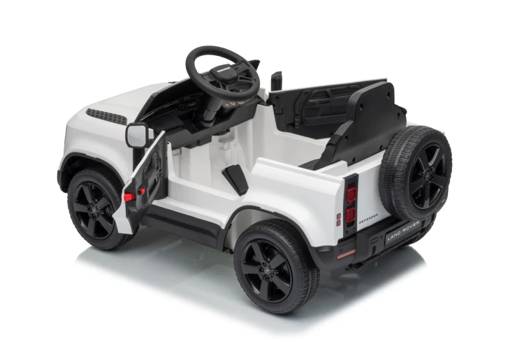 Samochód na akumulator Land Rover Defender Biały