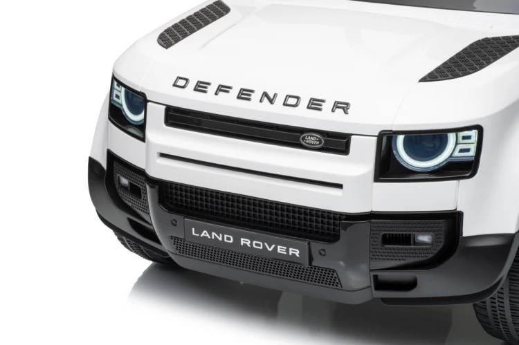 Samochód na akumulator Land Rover Defender Biały