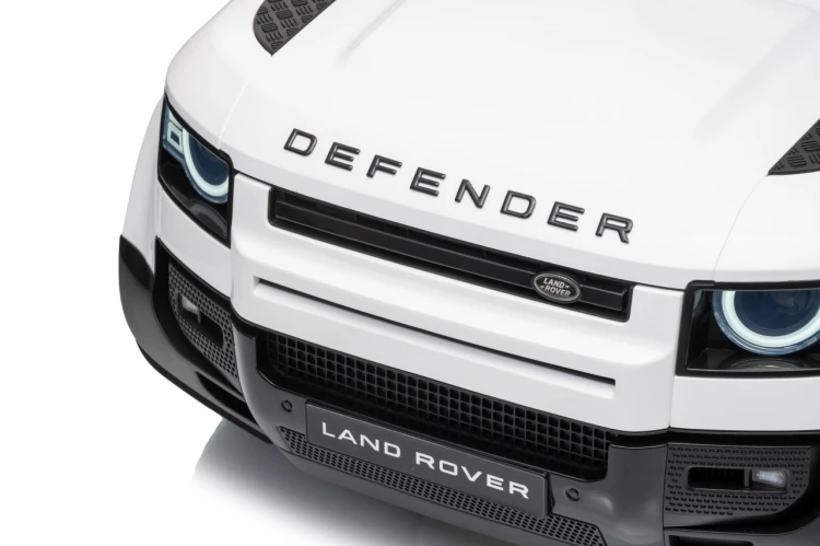Samochód na akumulator Land Rover Defender Biały