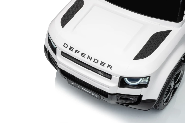 Samochód na akumulator Land Rover Defender Biały