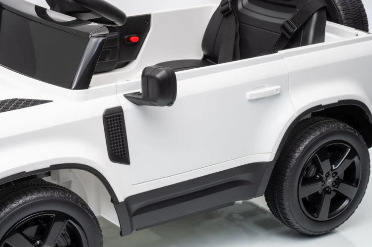 Samochód na akumulator Land Rover Defender Biały