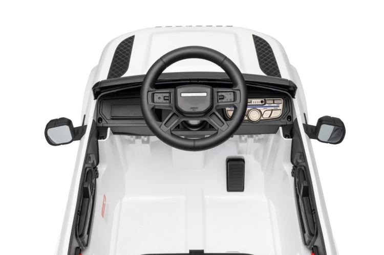 Samochód na akumulator Land Rover Defender Biały