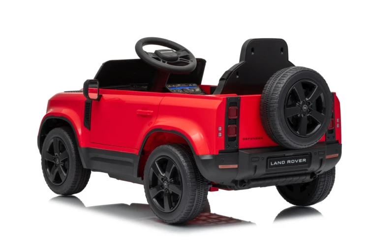 Samochód na akumulator Land Rover Defender Czerwony