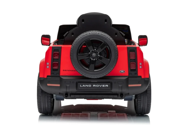 Samochód na akumulator Land Rover Defender Czerwony