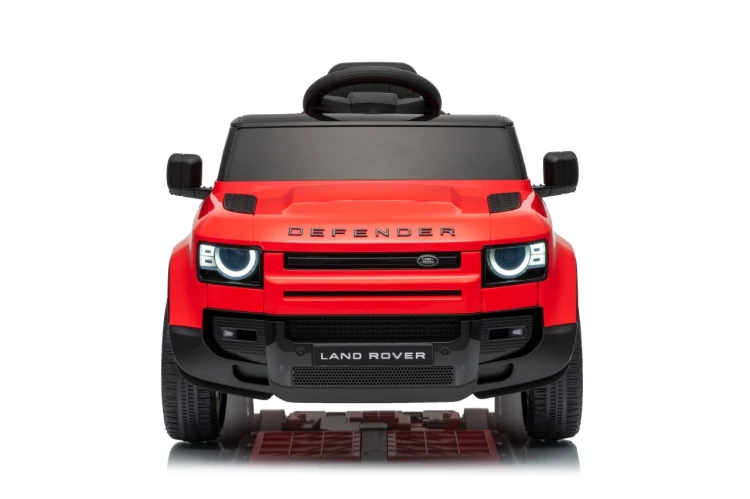 Samochód na akumulator Land Rover Defender Czerwony