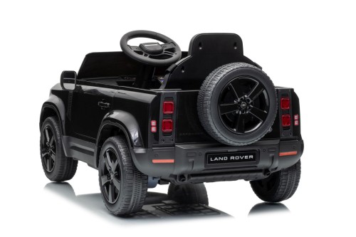 Samochód na akumulator Land Rover Defender Czarny