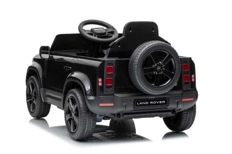 Samochód na akumulator Land Rover Defender Czarny