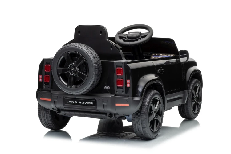 Samochód na akumulator Land Rover Defender Czarny