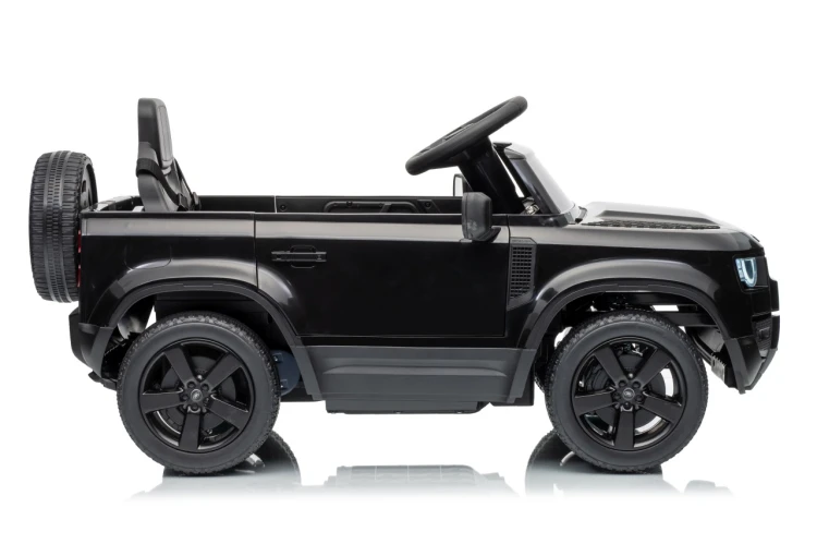 Samochód na akumulator Land Rover Defender Czarny