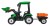 Traktor na akumulator  MEGA  D68 Z Przyczepką Zielony 24V 2x200W