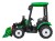 Traktor na akumulator  MEGA  D68 Z Przyczepką Zielony 24V 2x200W